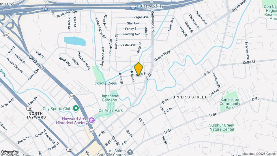 1849 Knox St Map and Location Details