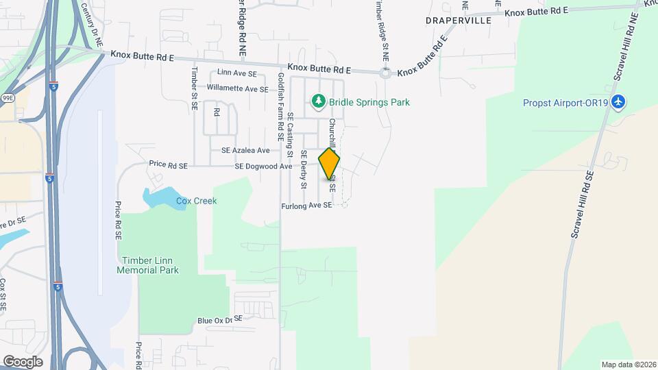 552 Churchill Downs St SE Map and Location Details