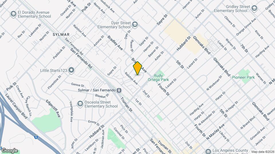 14436 Carlsbad St Map and Location Details