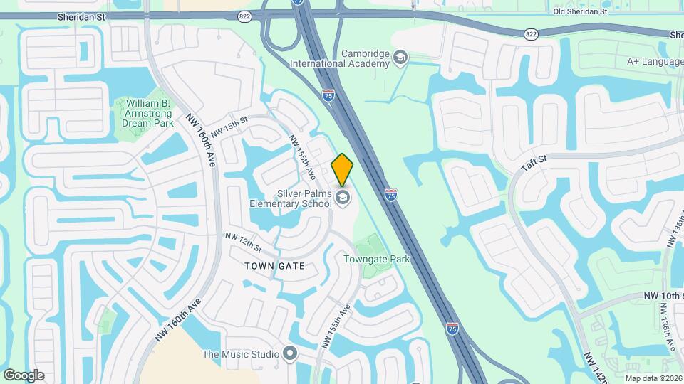 15430 NW 12th Ct Map and Location Details