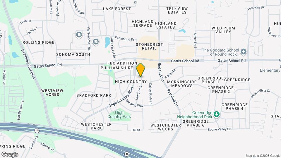 3300 Reta Cove Map and Location Details