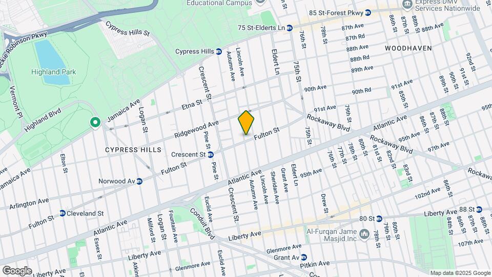 3397 Fulton St Mapa y Detalles de la Ubicación