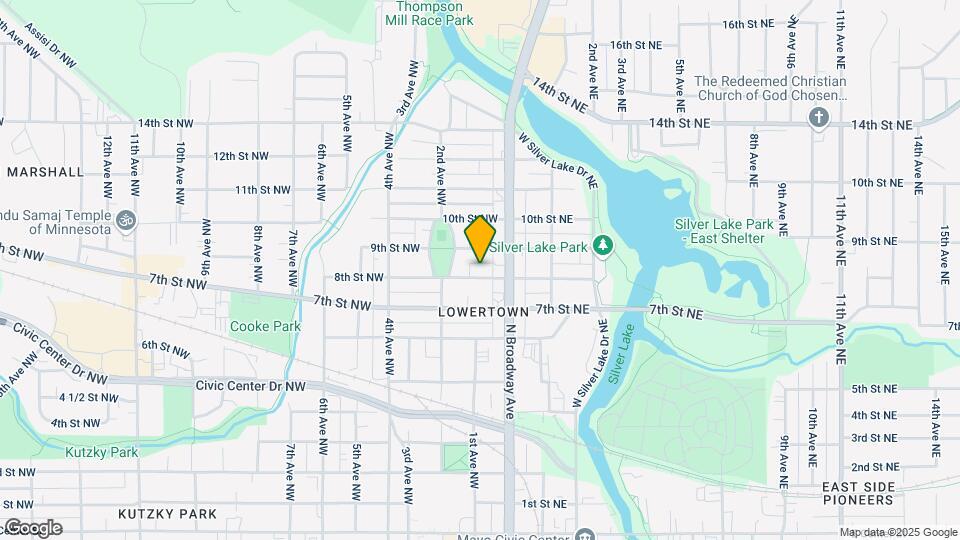 23 8th St NW Map and Location Details