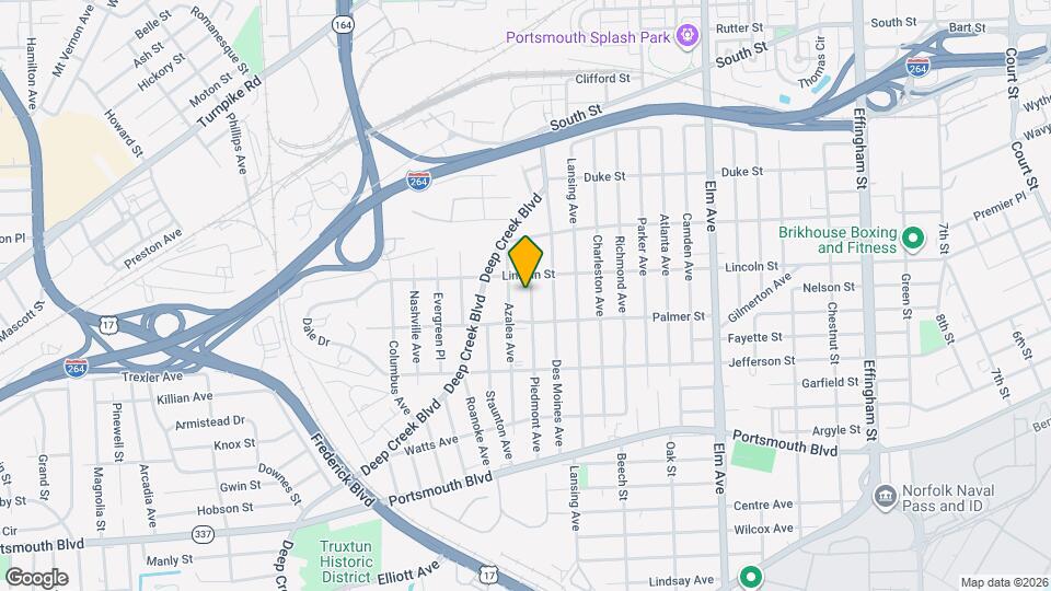 1914 Piedmont Ave Map and Location Details