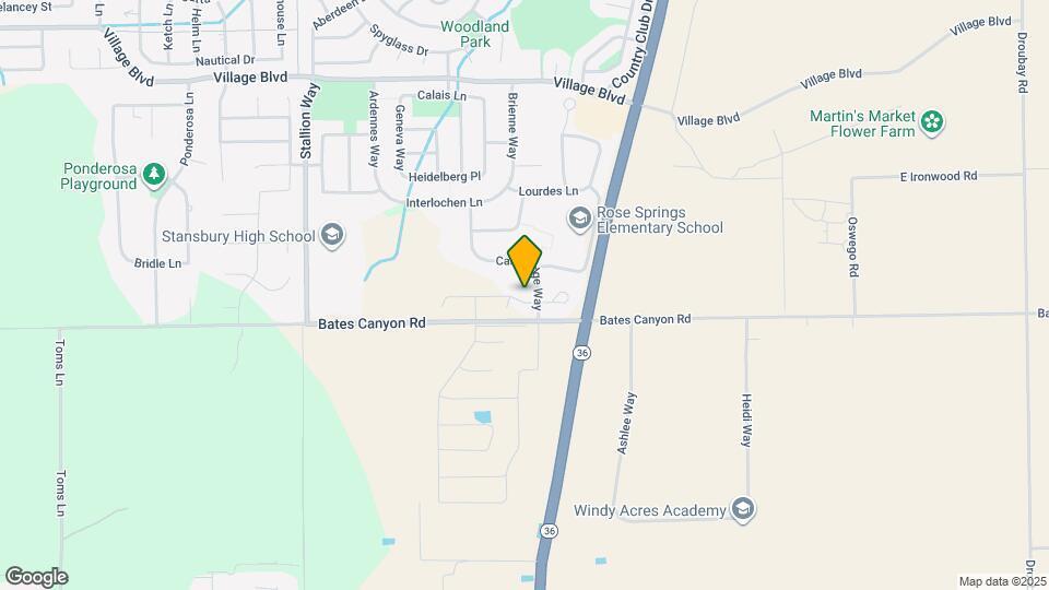 361 E Ventura Blvd, Unit Basement apartment Mapa y Detalles de la Ubicación