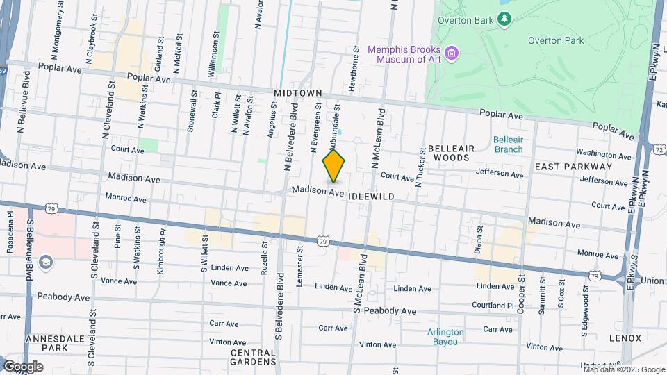 Madison Place Apartments Map and Location Details