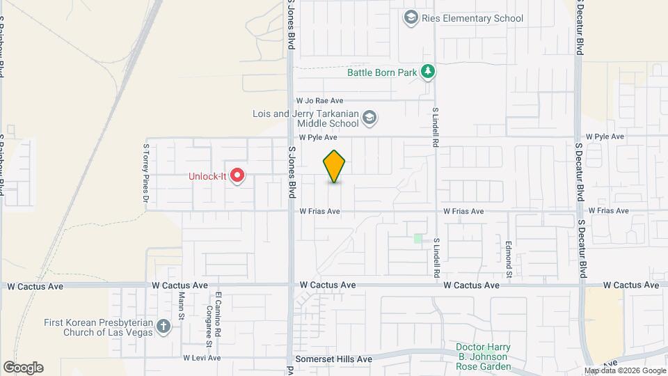 5925 Obsidian Sky Ave Map and Location Details