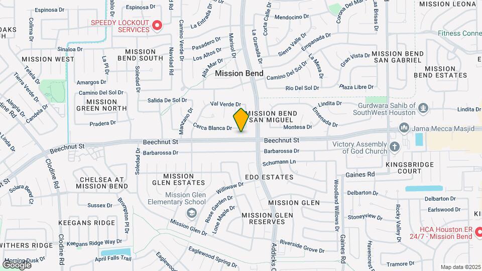 15826 Beechnut St Map and Location Details
