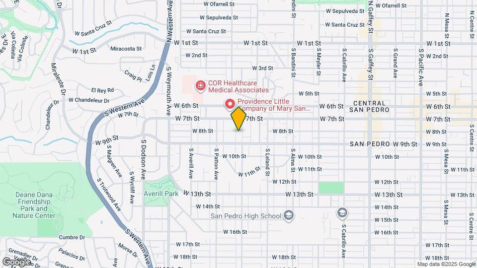 805 S Walker Ave Map and Location Details