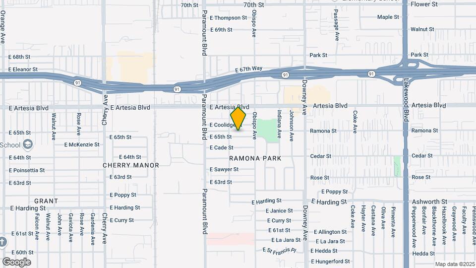 3031 E 65th St Mapa y Detalles de la Ubicación