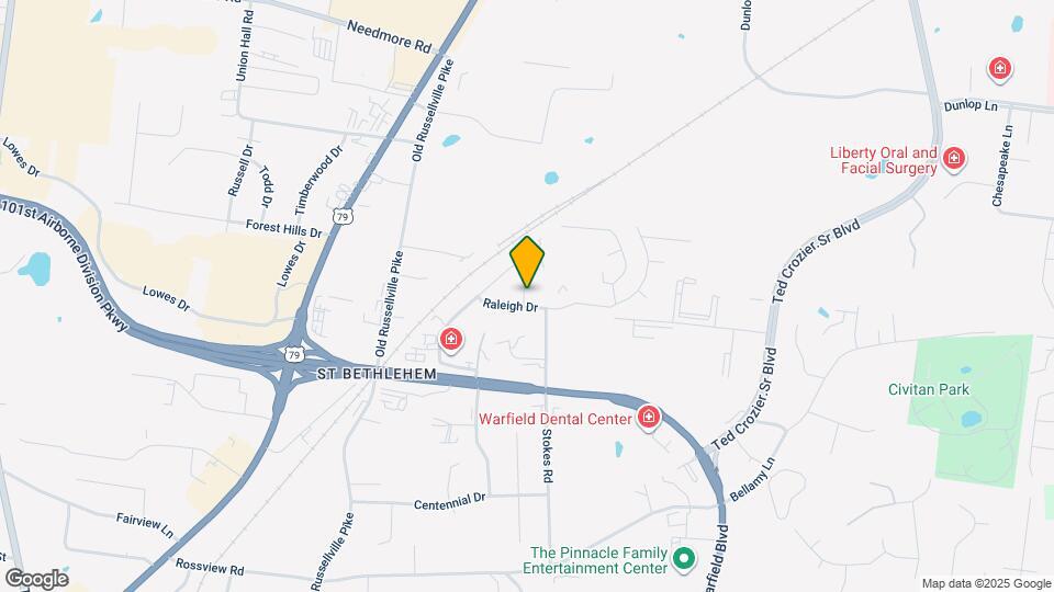 299-A4 Raleigh Dr Map and Location Details