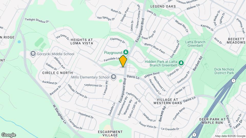 6205 Clarion Dr Map and Location Details