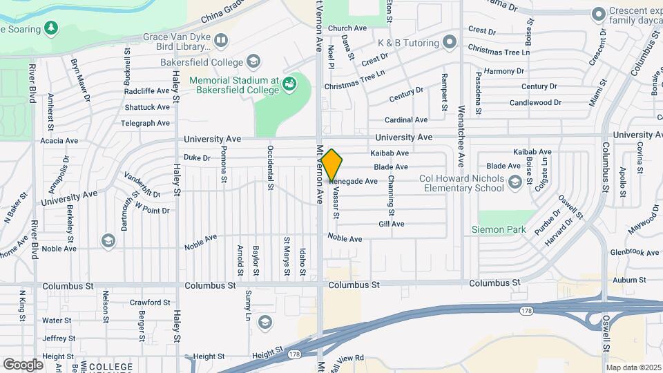 3208 Vassar St Mapa y Detalles de la Ubicación
