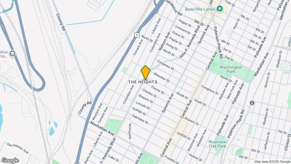 3484 John F. Kennedy Blvd Map and Location Details