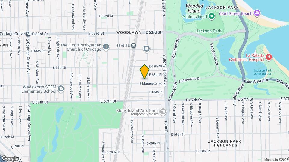 1450 E Marquette Rd Map and Location Details