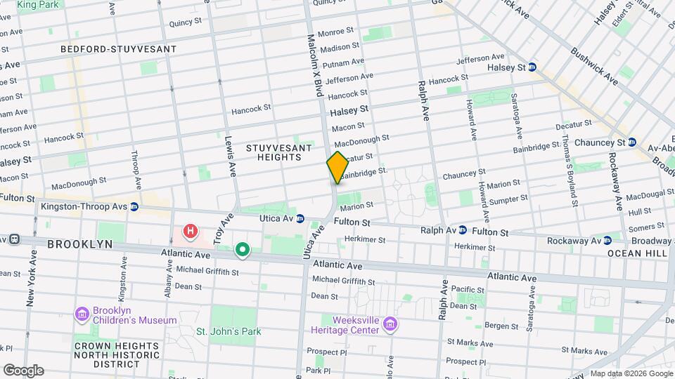 173 Chauncey St Map and Location Details