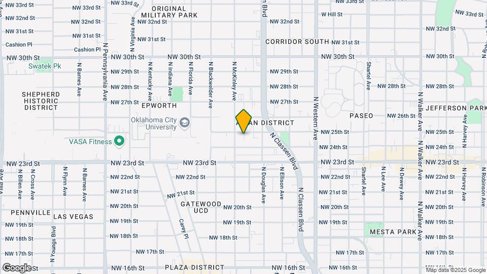 1430 NW 25th St Mapa y Detalles de la Ubicación