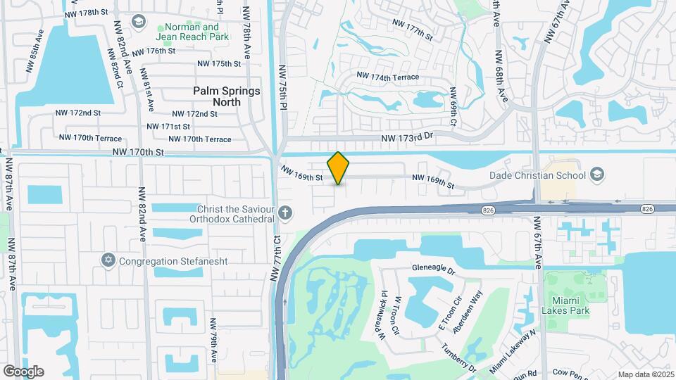 16771 NW 74th Ct Map and Location Details