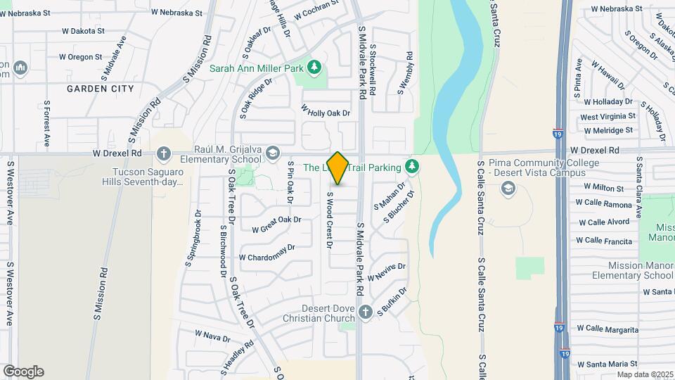 1643 W Denning Ct Map and Location Details