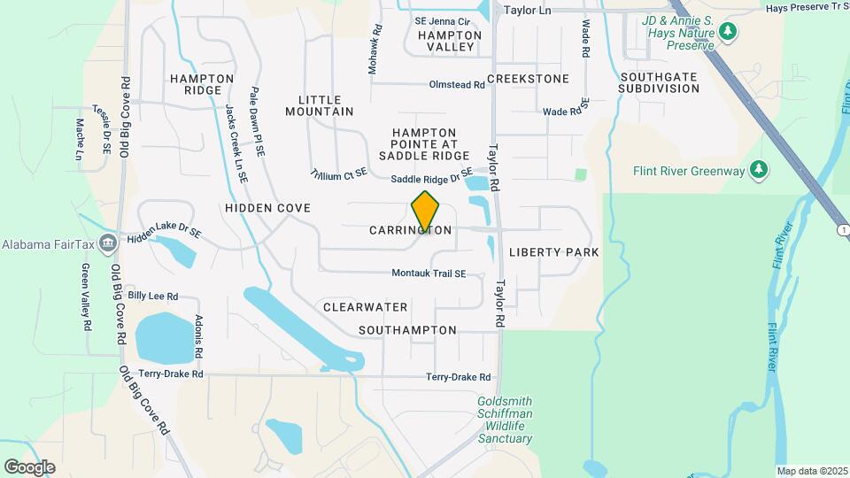 4714 Carrington Blvd SE Map and Location Details