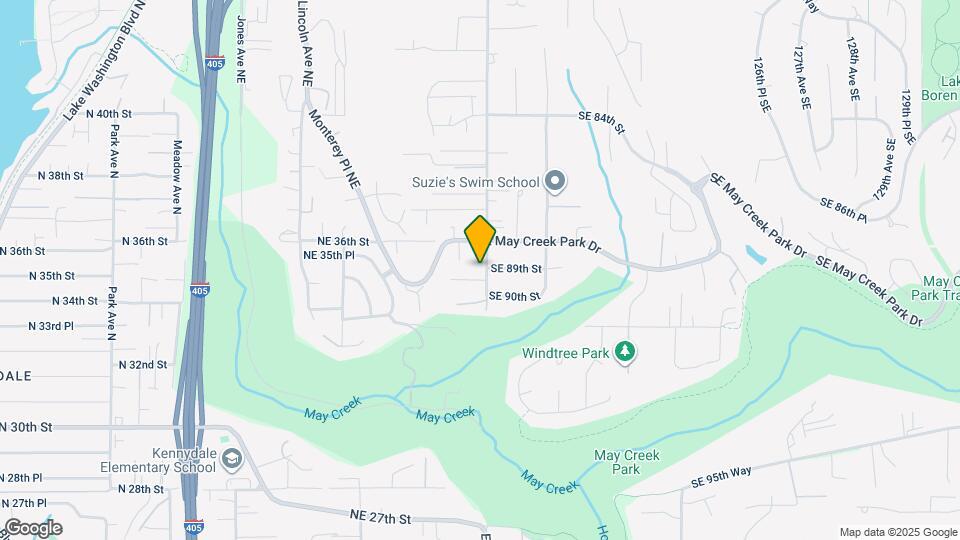 8827 116th Ave SE Map and Location Details