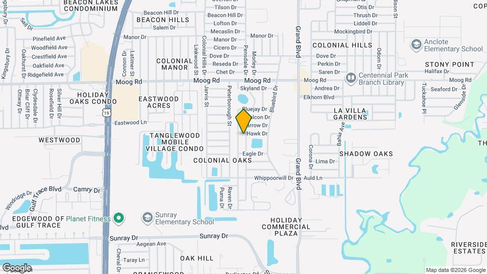 3205 Matchlock Dr Map and Location Details