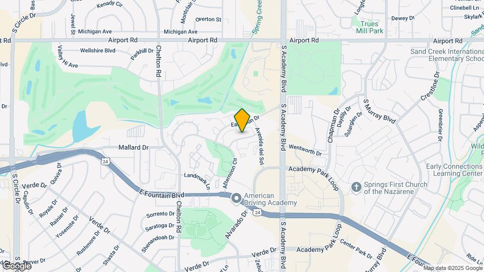 3730 Ensenada Dr Map and Location Details