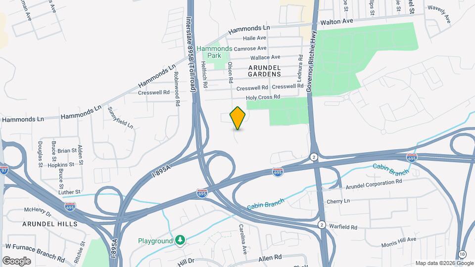 6021 Olson Rd Mapa y Detalles de la Ubicación