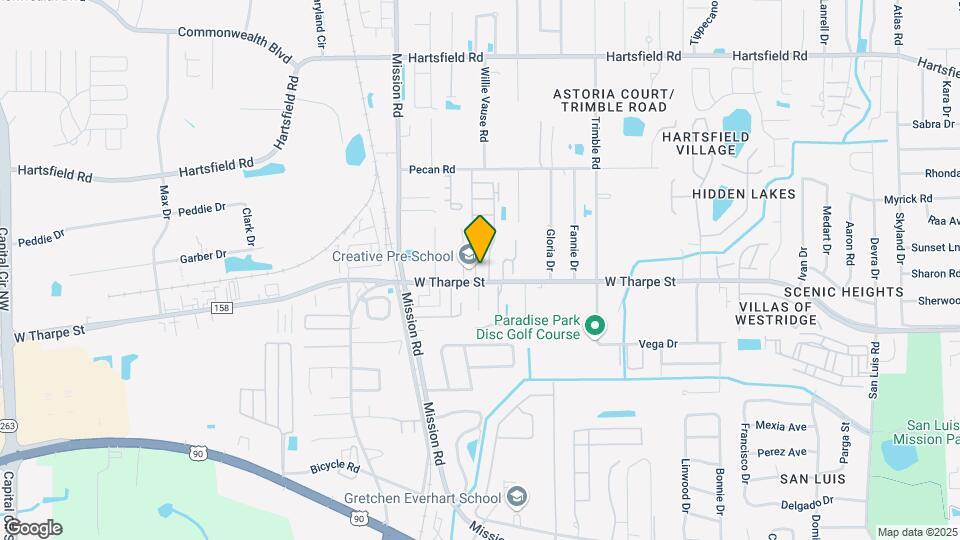 2740 W Tharpe St Map and Location Details