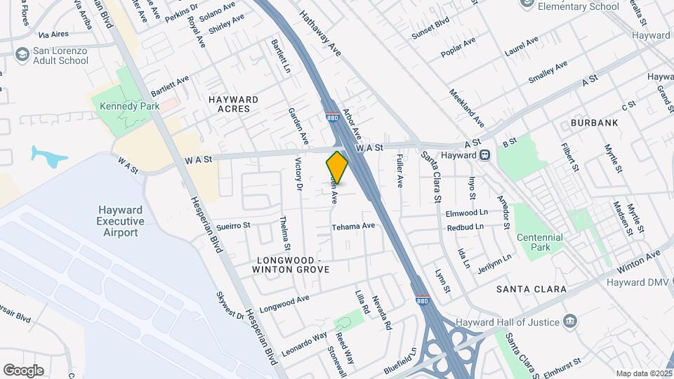 22250-22266 S Garden Ave Mapa y Detalles de la Ubicación