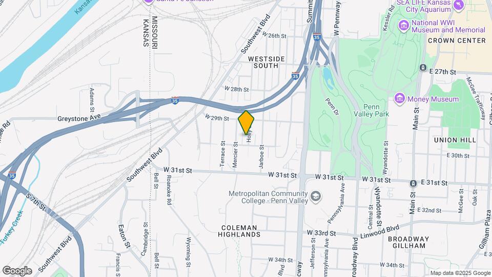 2934 Holly St Map and Location Details