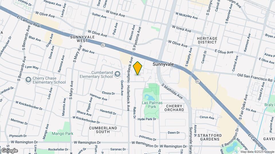 Sunnyvale Place Apartments Map and Location Details
