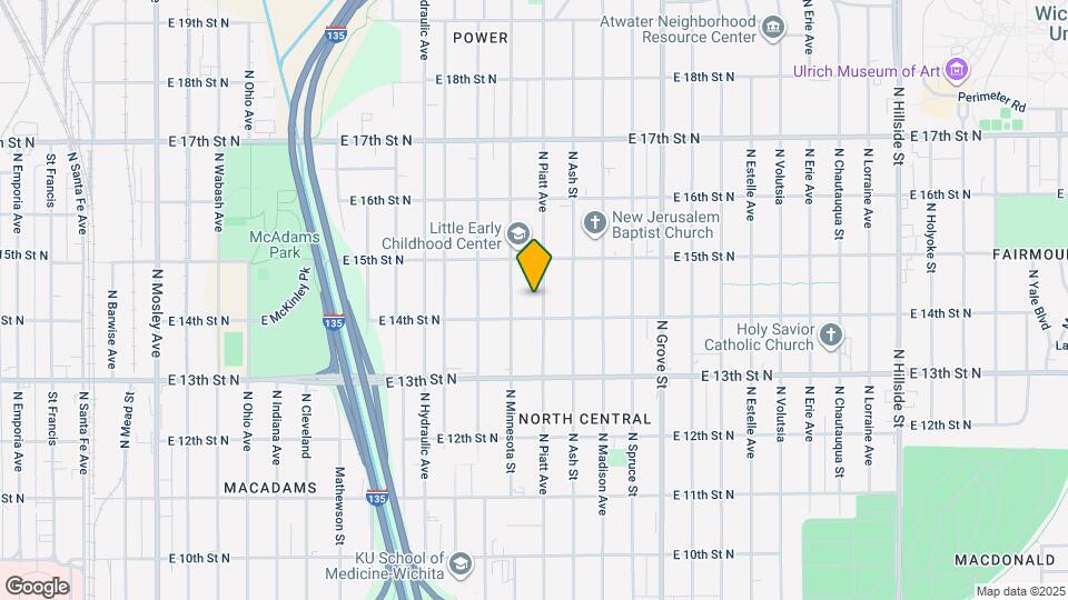 1517 N Piatt Ave Map and Location Details