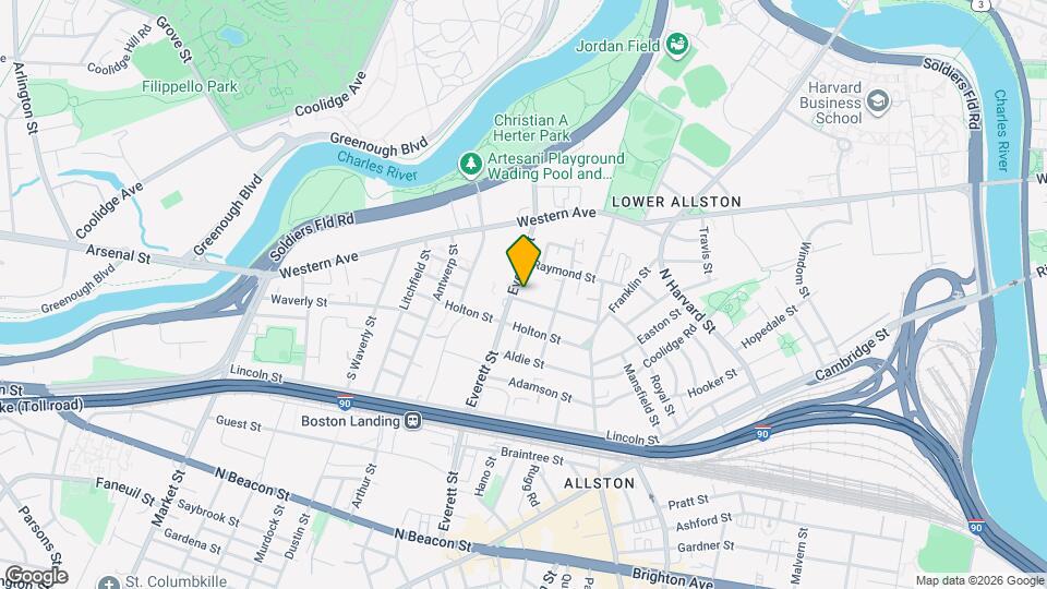 8 Brentwood St, Unit 2 Mapa y Detalles de la Ubicación