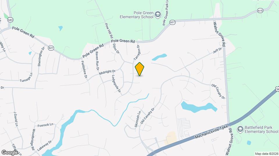 6141 Parsley Ct Map and Location Details