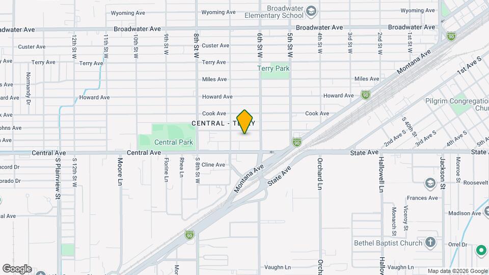 632 St Johns Ave Map and Location Details