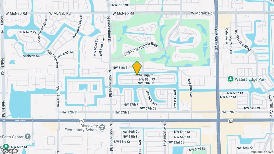 8507 NW 59th Pl Map and Location Details