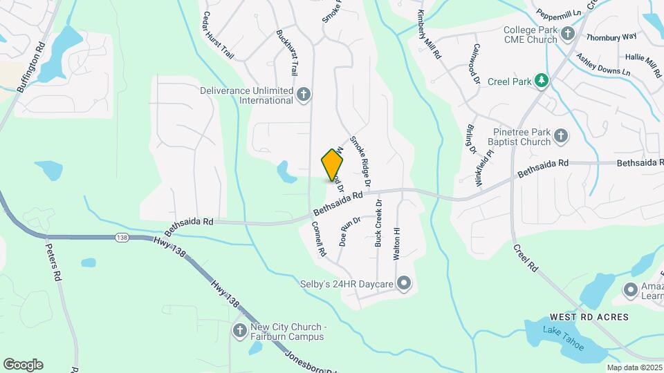 7050 Merrywood Dr Map and Location Details