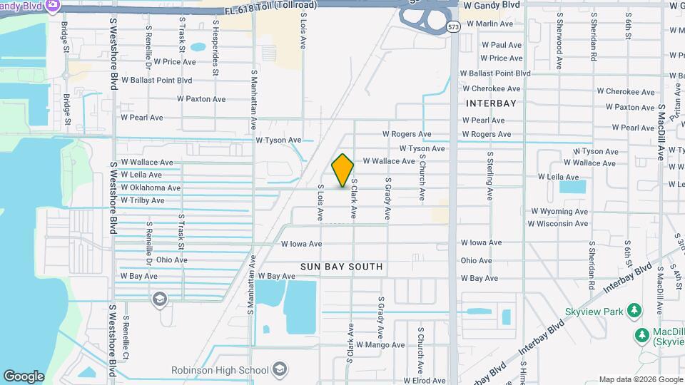 4106 W Oklahoma Ave Map and Location Details