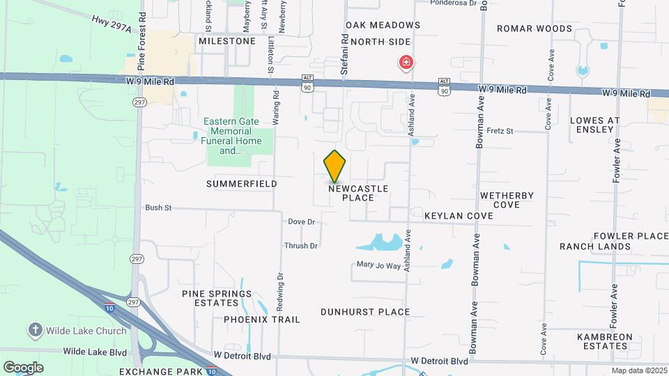 8908 Brigade Trail Map and Location Details