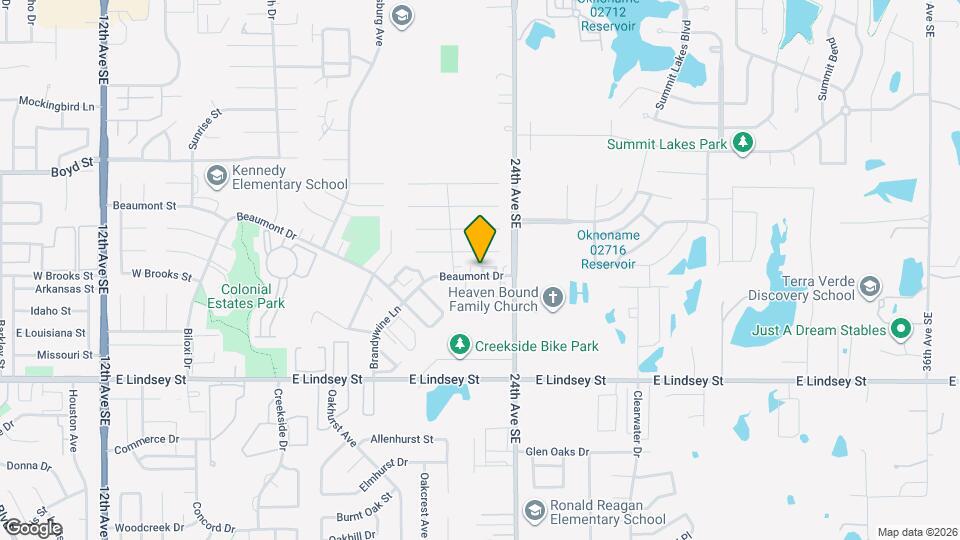 2305 Beaumont Dr Map and Location Details