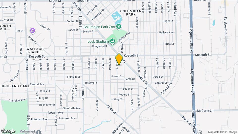 813 S 23rd St Map and Location Details
