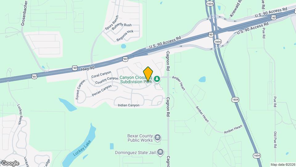 5754 Butch Canyon Map and Location Details