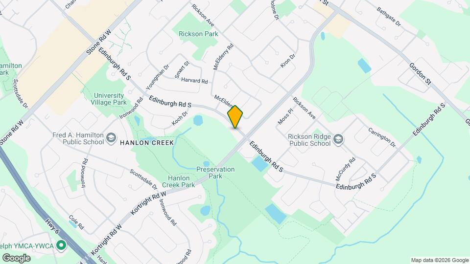 711 Edinburgh Rd S Map and Location Details