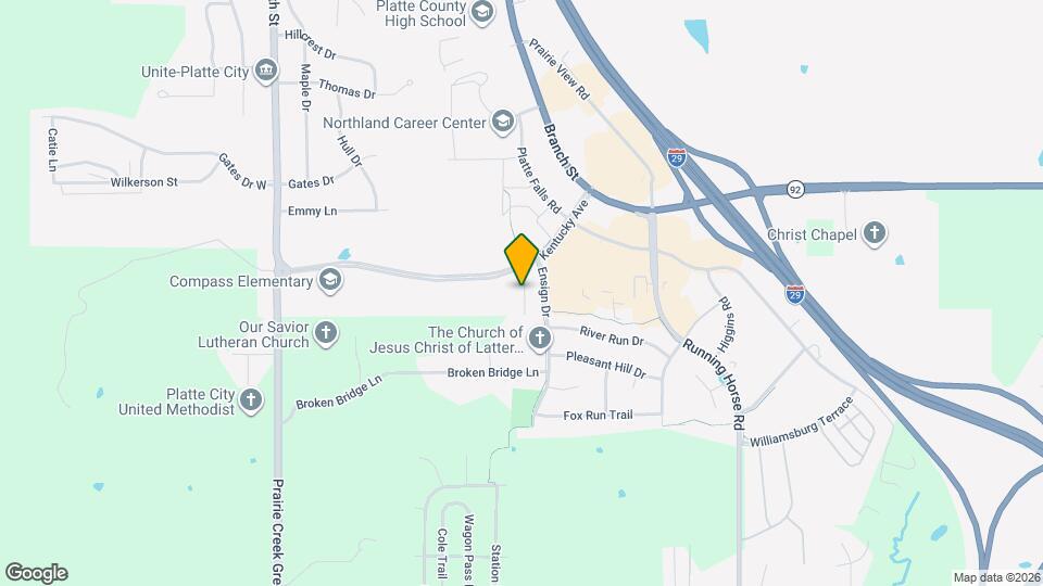 2514 Bent Oak Ct Map and Location Details