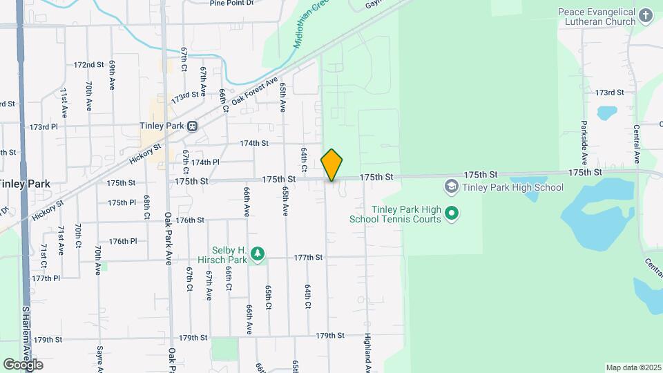 17511 Ridgeland Ave Map and Location Details