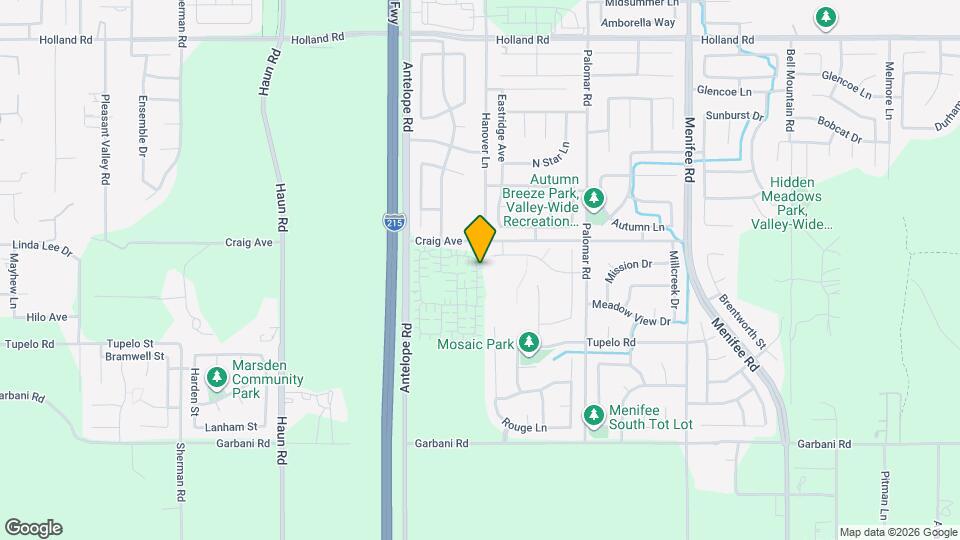 31582 Dwight Dr Mapa y Detalles de la Ubicación
