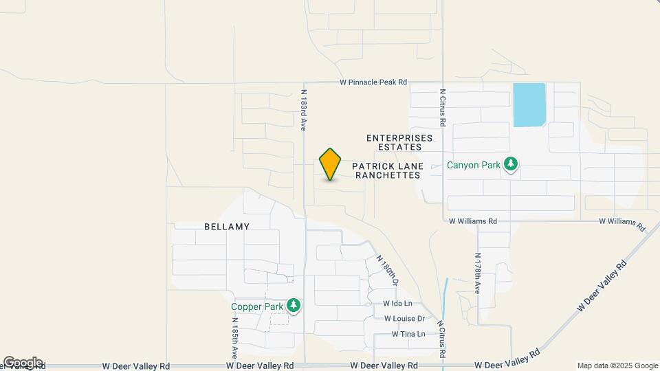 18228 W Daley Ln Map and Location Details