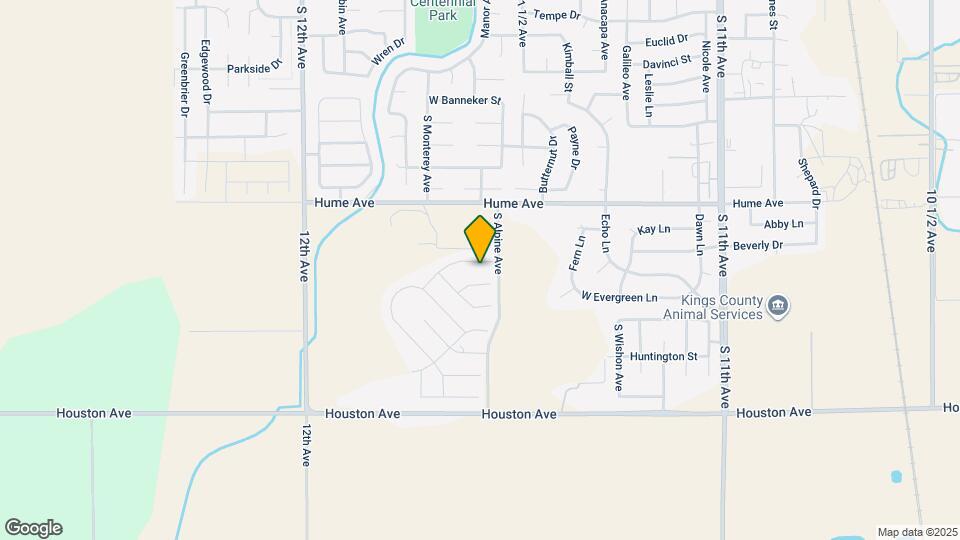 1333 W Butterfield Ln Map and Location Details