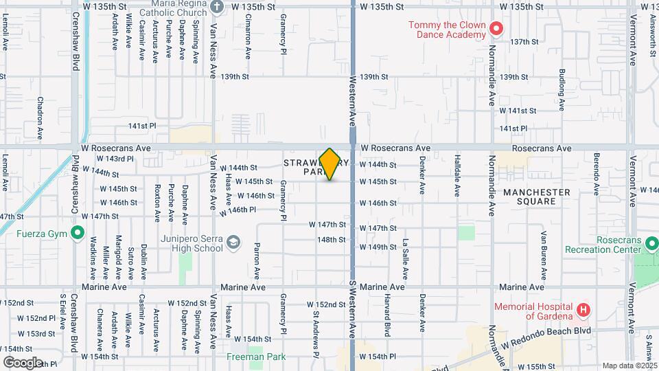1842-1846 W 145th St Mapa y Detalles de la Ubicación